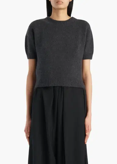 Khaite Golden Sweater In Charcoal | Thumbnail 3 Khaite Golden Sweater In Charcoal | Thumbnail 3