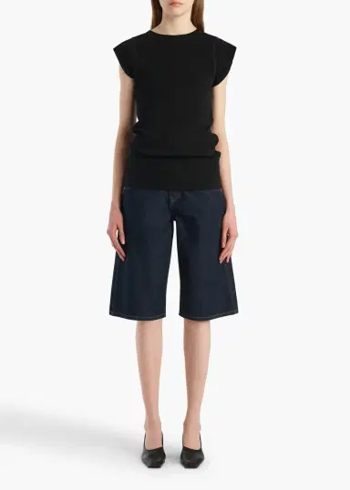 Khaite Kinga Short In Benson | Thumbnail 2 Khaite Kinga Short In Benson | Thumbnail 2