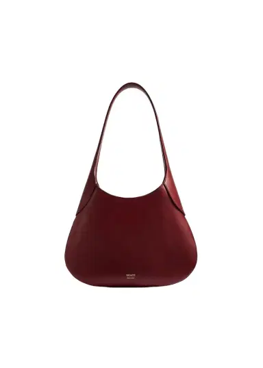Khaite Small Joan Hobo In Oxblood | Thumbnail 1 Khaite Small Joan Hobo In Oxblood | Thumbnail 1