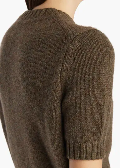 Khaite Nora Cardigan In Artichoke | Thumbnail 6 Khaite Nora Cardigan In Artichoke | Thumbnail 6