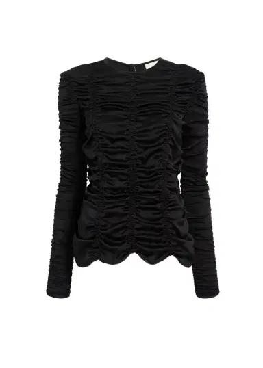 Khaite Rory Top In Black | Thumbnail 1 Khaite Rory Top In Black | Thumbnail 1