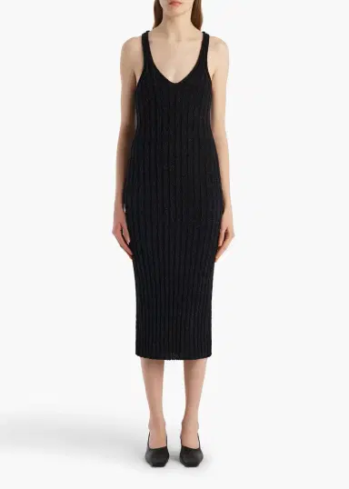 Khaite Val Dress In Black | Thumbnail 2