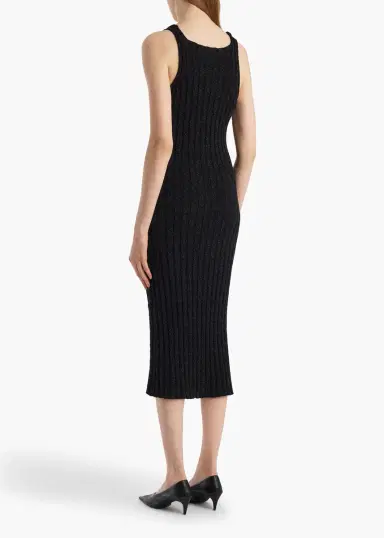 Khaite Val Dress In Black | Thumbnail 3