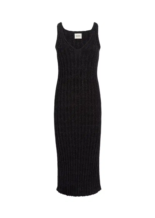 Khaite Val Dress In Black