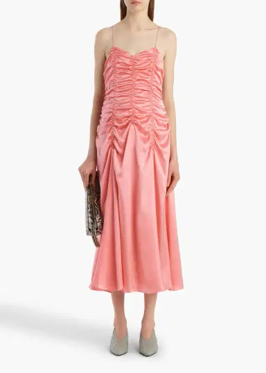 Khaite Raina Dress In Azalea | Thumbnail 2 Khaite Raina Dress In Azalea | Thumbnail 2