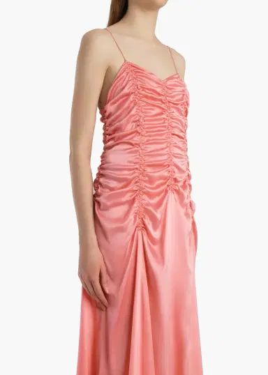Khaite Raina Dress In Azalea | Thumbnail 4 Khaite Raina Dress In Azalea | Thumbnail 4