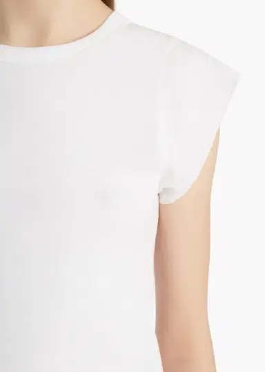 Khaite Angel Top In Chalk | Thumbnail 5 Khaite Angel Top In Chalk | Thumbnail 5