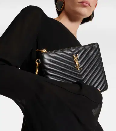 Saint Laurent Cassandre matelassé leather pouch | Thumbnail 2 Saint Laurent Cassandre matelassé leather pouch | Thumbnail 2