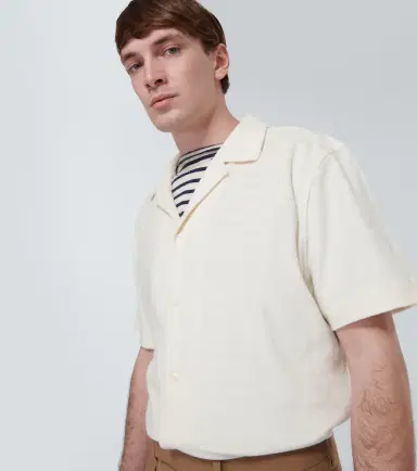 Frescobol Carioca Roberto cotton terry shirt | Thumbnail 2