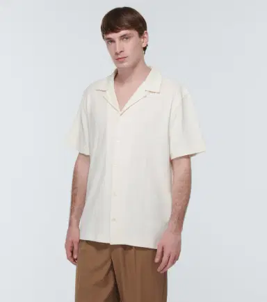 Frescobol Carioca Roberto cotton terry shirt | Thumbnail 5