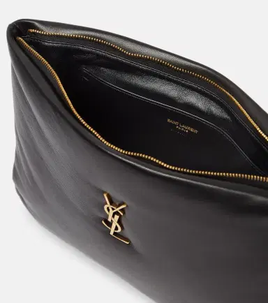 Saint Laurent Calypso Large leather pouch | Thumbnail 4 Saint Laurent Calypso Large leather pouch | Thumbnail 4