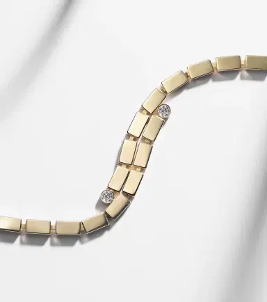 Ileana Makri Cascade Overlap Falls 18kt gold bracelet with diamonds | Thumbnail 3 Ileana Makri Cascade Overlap Falls 18kt gold bracelet with diamonds | Thumbnail 3