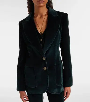 Etro Cotton velvet blazer | Thumbnail 3