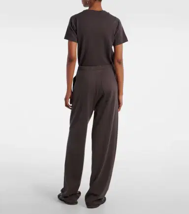 Extreme Cashmere N°353 Relax cotton and cashmere wide-leg pants | Thumbnail 2