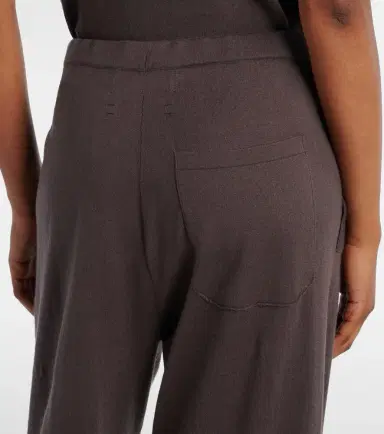 Extreme Cashmere N°353 Relax cotton and cashmere wide-leg pants | Thumbnail 6