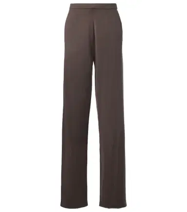 Extreme Cashmere N°353 Relax cotton and cashmere wide-leg pants | Thumbnail 1