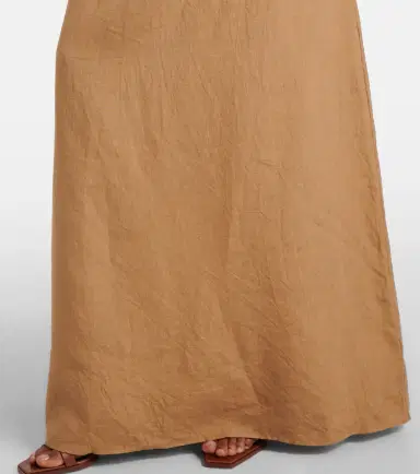 Nili Lotan Lelia halterneck linen maxi dress | Thumbnail 4