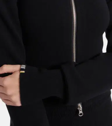 Extreme Cashmere N°302 Lemon cashmere-blend zip-up jacket | Thumbnail 2 Extreme Cashmere N°302 Lemon cashmere-blend zip-up jacket | Thumbnail 2
