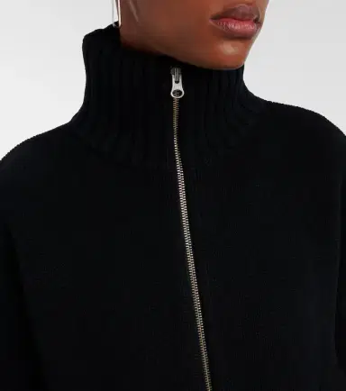 Extreme Cashmere N°438 Xtra Fab cashmere zip-up sweater | Thumbnail 2