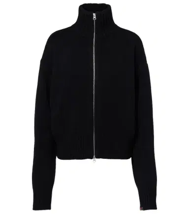 Extreme Cashmere N°438 Xtra Fab cashmere zip-up sweater | Thumbnail 1