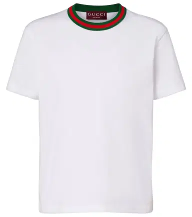 Gucci Webstripe cotton jersey T-shirt | Thumbnail 1