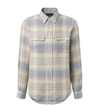 Ralph Lauren Purple Label Plaid linen shirt | Thumbnail 1 Ralph Lauren Purple Label Plaid linen shirt | Thumbnail 1