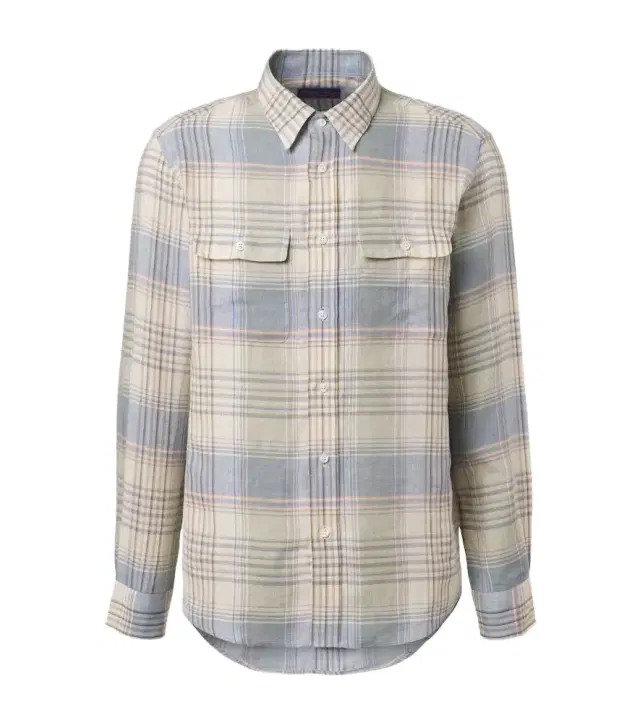 Plaid linen shirt