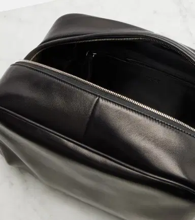 The Row Leila Small leather clutch | Thumbnail 3