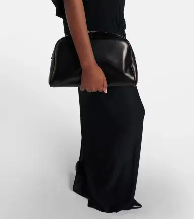 The Row Leila Small leather clutch | Thumbnail 5