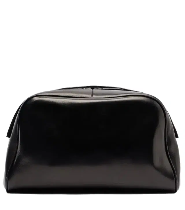 The Row Leila Small leather clutch