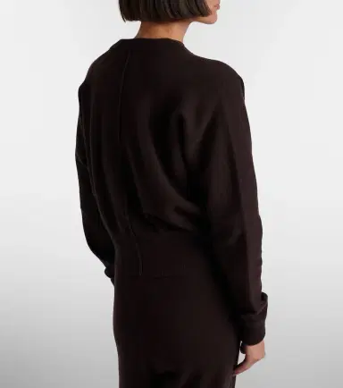 Extreme Cashmere Blouson cashmere-blend cardigan | Thumbnail 3