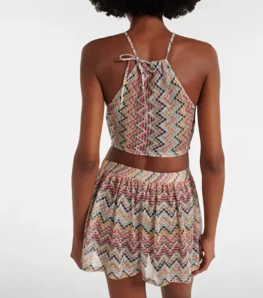 Missoni Zigzag crop top | Thumbnail 4