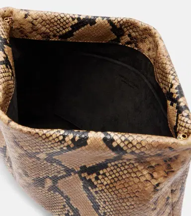 Nili Lotan Jerry Small snake-print leather clutch | Thumbnail 3 Nili Lotan Jerry Small snake-print leather clutch | Thumbnail 3