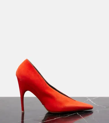 Balenciaga Duchesse suede pumps | Thumbnail 3