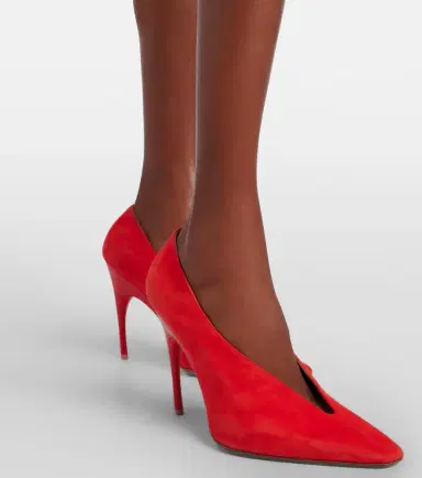 Balenciaga Duchesse suede pumps | Thumbnail 6