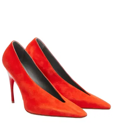 Balenciaga Duchesse suede pumps | Thumbnail 1