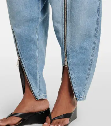 Coperni Front-slit balloon jeans | Thumbnail 6 Coperni Front-slit balloon jeans | Thumbnail 6