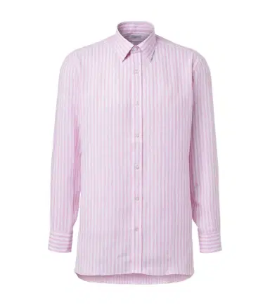 Charvet Striped linen shirt | Thumbnail 1 Charvet Striped linen shirt | Thumbnail 1