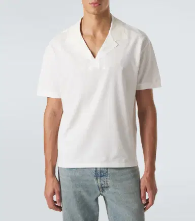Maison Margiela Cotton piqué polo shirt | Thumbnail 5