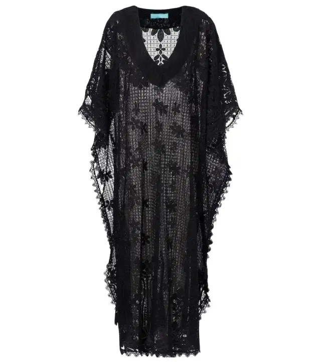 Melissa Odabash Yasin cotton-blend lace kaftan