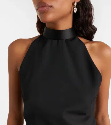 McQueen Satin top | Thumbnail 2