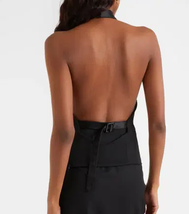 McQueen Satin top | Thumbnail 3