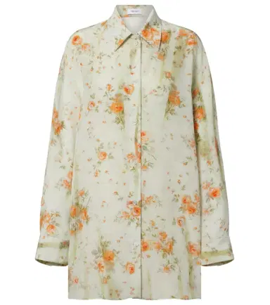 Alexander McQueen Oversized floral shirt | Thumbnail 1