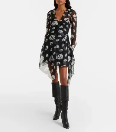 Alexander McQueen Horn Heel leather knee-high boots | Thumbnail 2 Alexander McQueen Horn Heel leather knee-high boots | Thumbnail 2