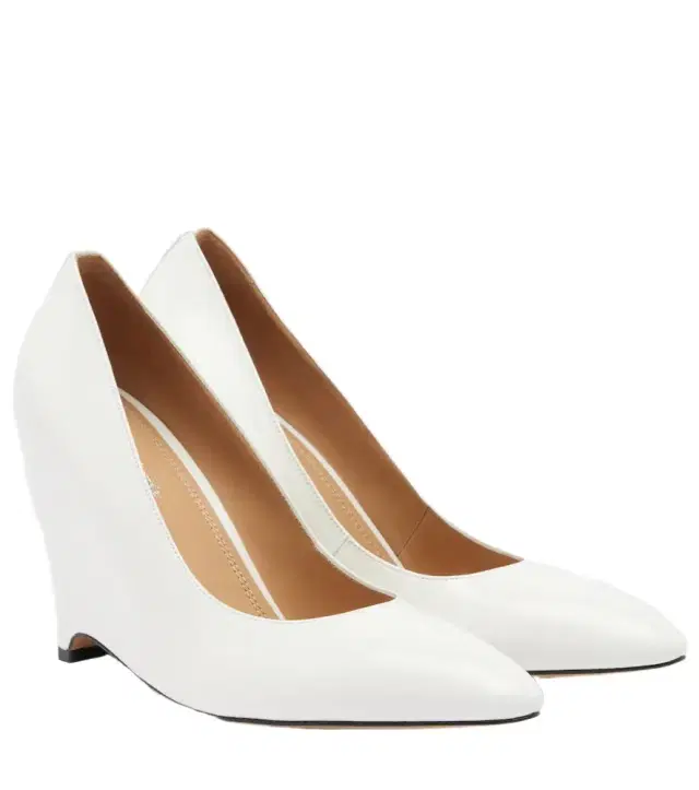 Leather wedges