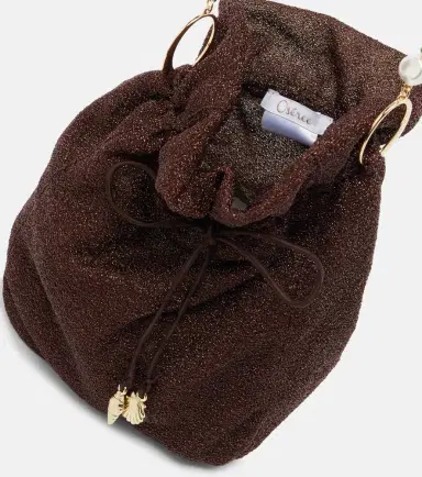 Oséree Oséree Lumière Small embellished bucket bag | Thumbnail 3