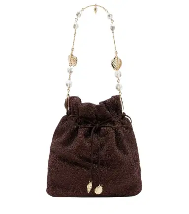 Oséree Oséree Lumière Small embellished bucket bag | Thumbnail 1