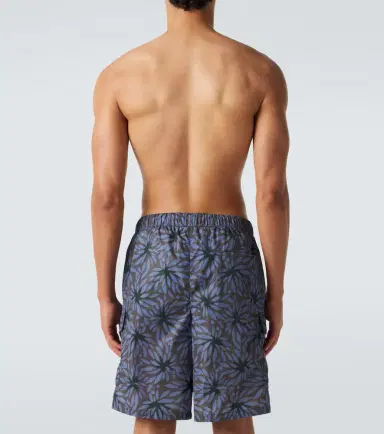 Prada Re-Nylon floral swim trunks | Thumbnail 4
