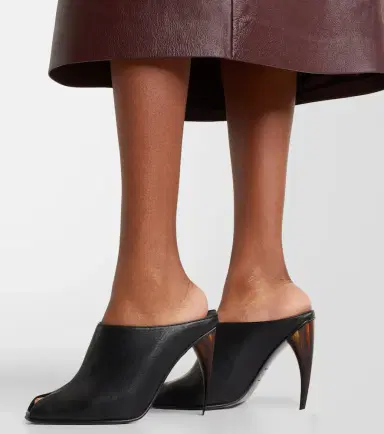 Alexander McQueen Leather mules | Thumbnail 6