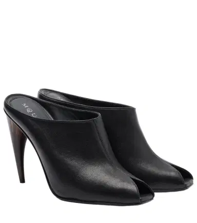 Alexander McQueen Leather mules | Thumbnail 1